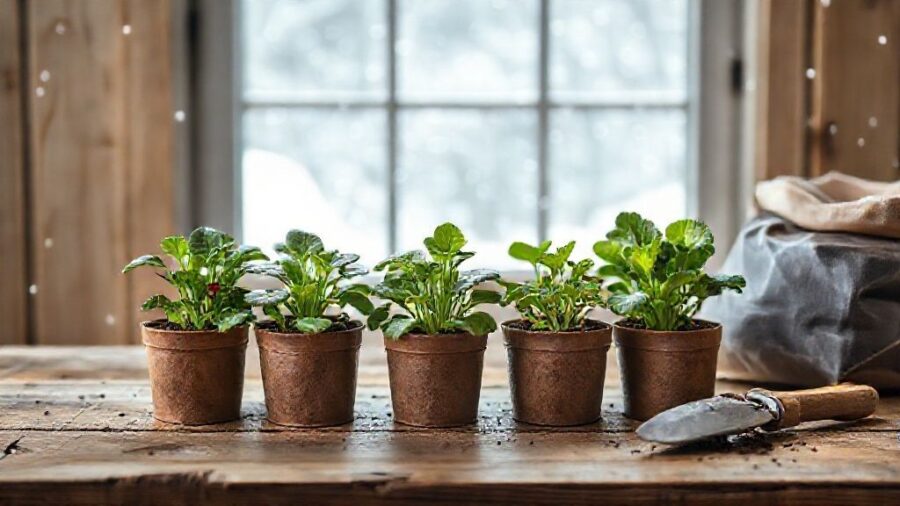 ホームセンター野菜苗の選び方｜時期別おすすめ [32文字] - 冬の苗選び：寒さに強い品種と室内栽培のポイント