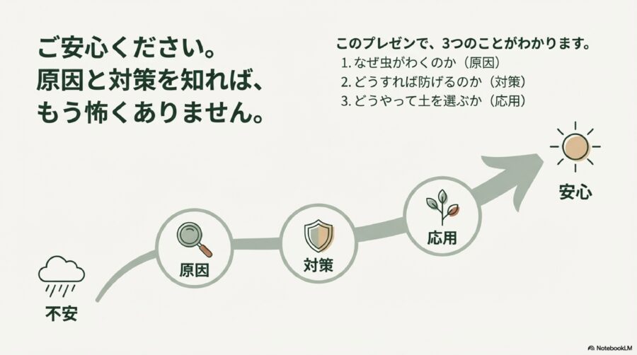 100均の土は虫がわく？原因と初心者がやるべき対策