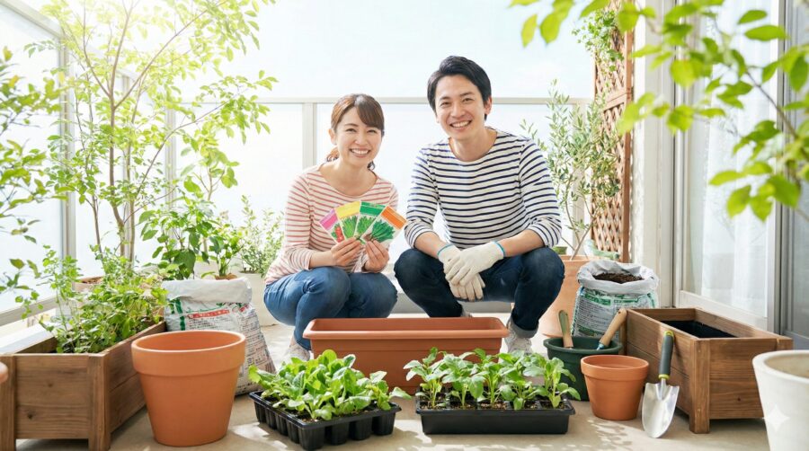 初心者でも簡単！3月に植える野菜栽培成功のコツ：種・苗・プランター