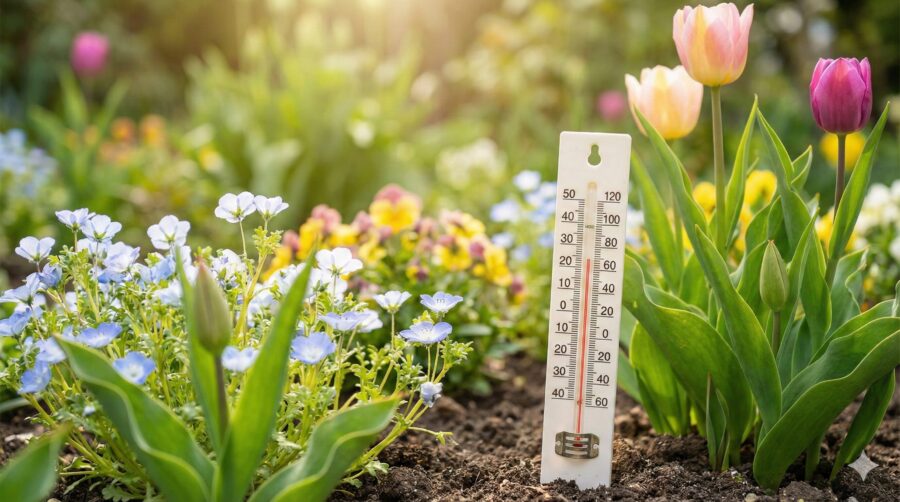 なぜ4月が植え付けに最適？気温と植物の関係