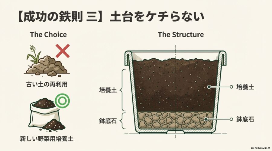 良い土選びが美味しいきゅうりを作る第一歩