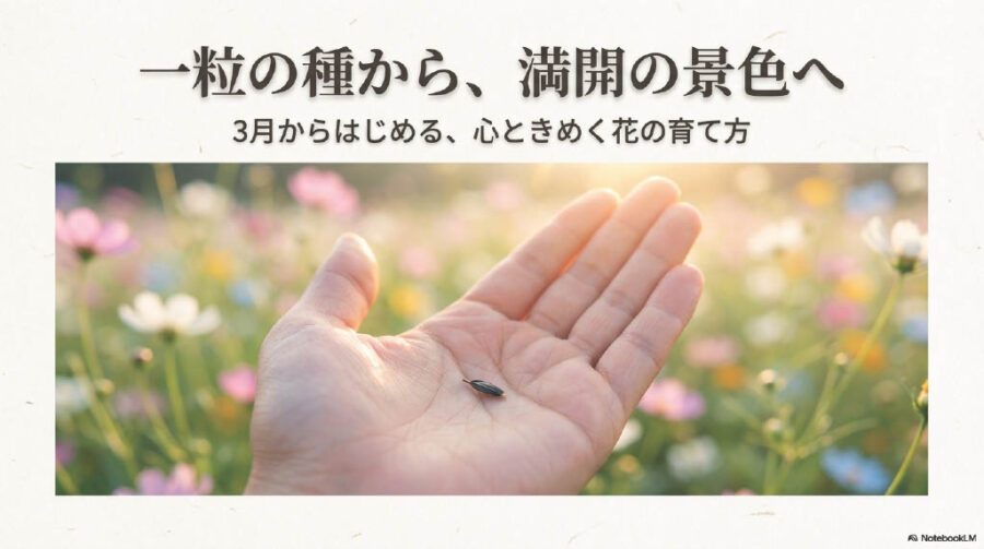 種をばらまくだけで咲く花：3月のメリット・デメリット徹底解説