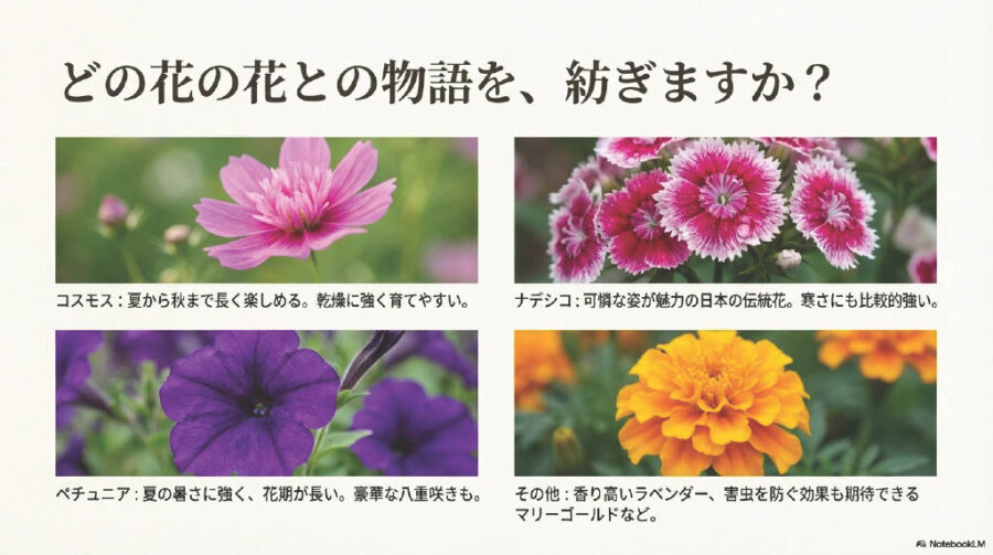 3月に種まきできる人気の花：種類と特徴