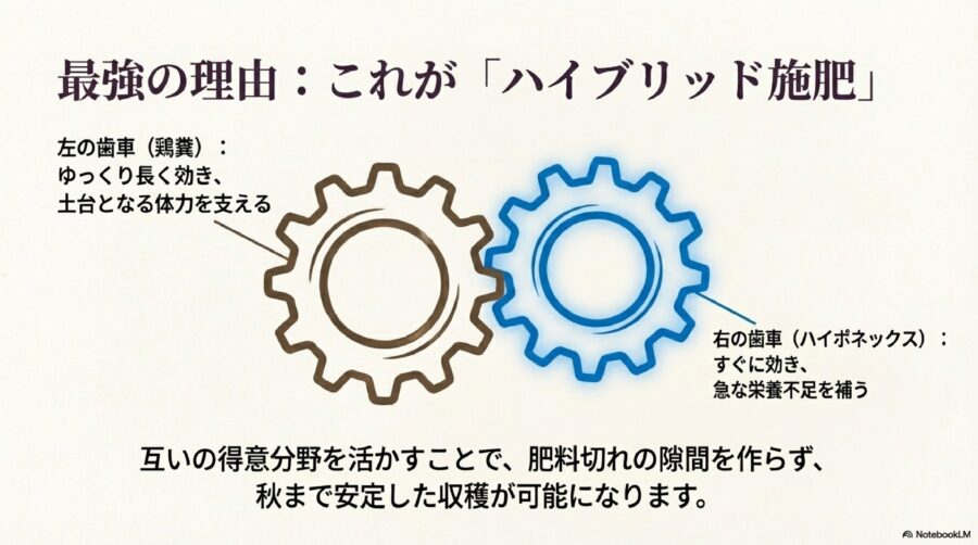 ナス栽培　2つを組み合わせるハイブリッド管理がおすすめ