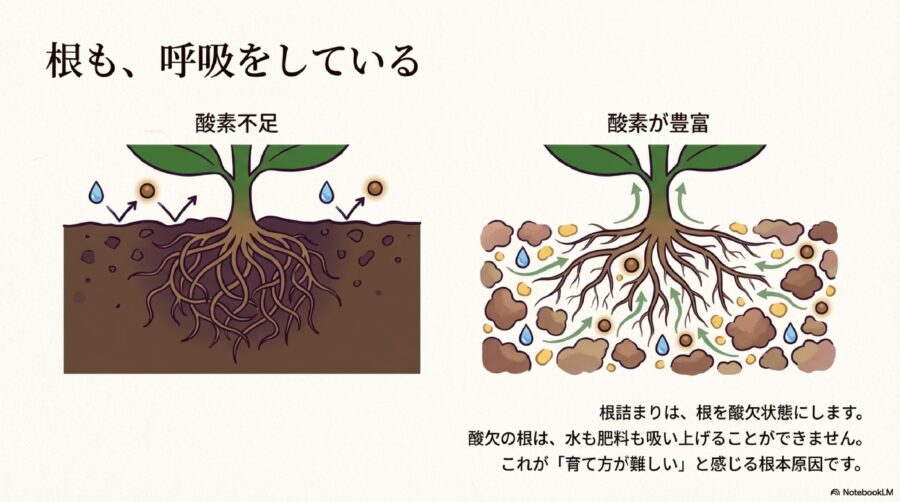 ナス栽培　難しいと感じる原因は根詰まりと酸素不足