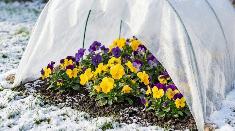 霜や雪から守る方法