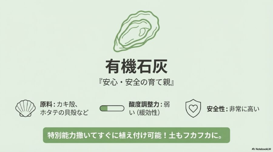 有機石灰と苦土石灰の違いは？失敗しにくい有機石灰の特徴