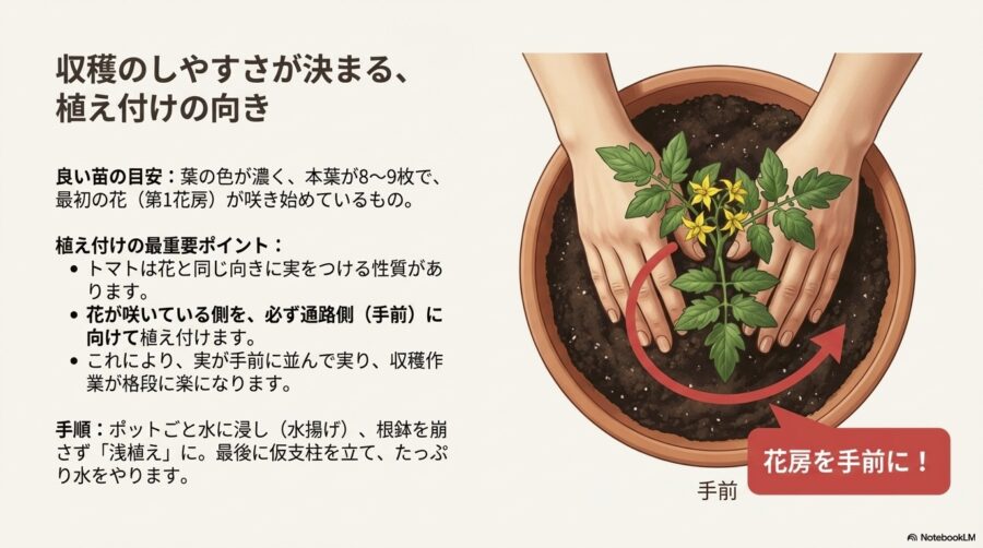 基本となるミニトマトの育て方と植え付け