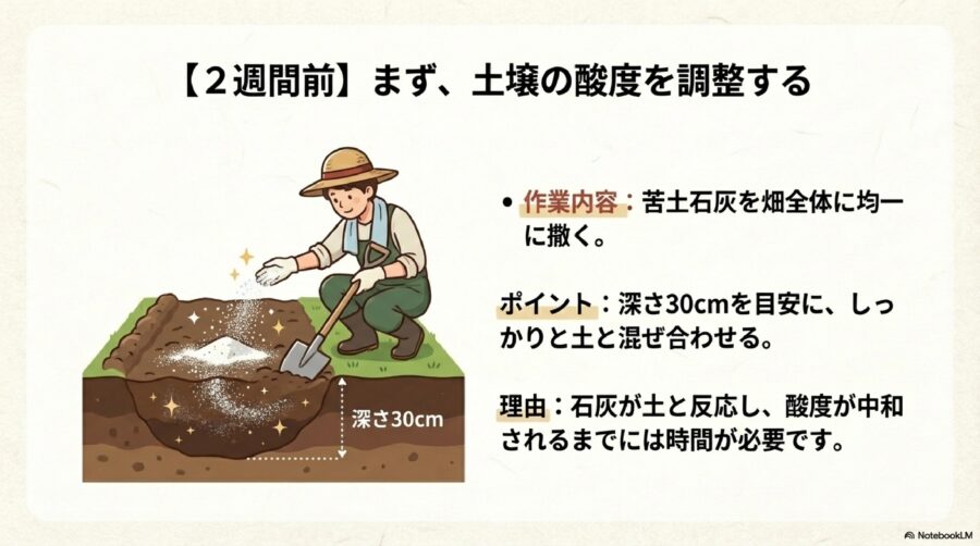 野菜がよく育つ土の作り方!投入順序を守る「土づくり」の具体的プロセス