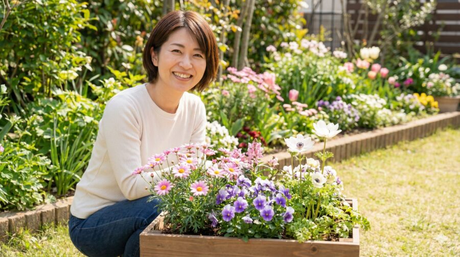 プランター&花壇で楽しむ!3月に植える花とガーデニング