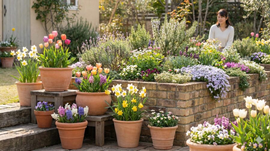 プランター&花壇で楽しむ!3月に植える花とガーデニング