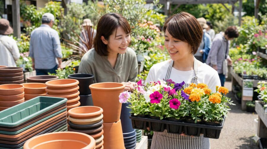 5月に植える花！初心者でも安心、種・苗・プランター選びの基本
