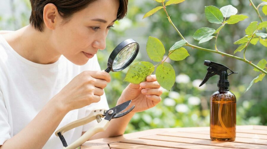 病害虫対策の基本！予防と早期発見が重要