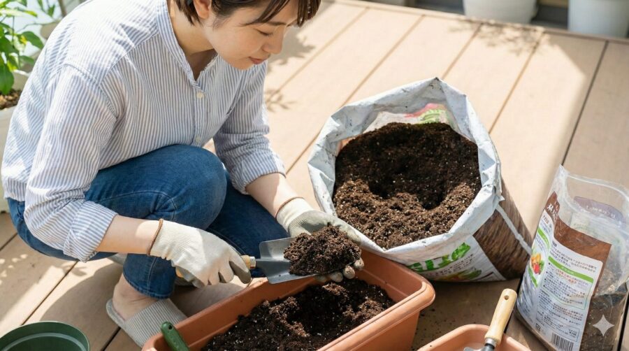 培養土の選び方：初心者でも失敗しない土作り