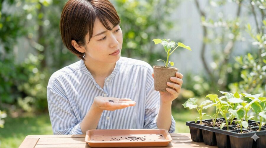 種から？苗から？初心者向け栽培方法の選び方