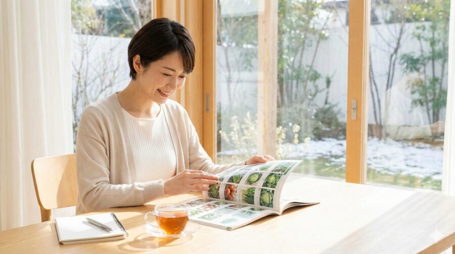 1月に植える野菜のおすすめ|種と苗の選び方