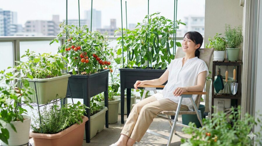 初心者でも簡単！7月に始めるプランター菜園：種と苗の選び方