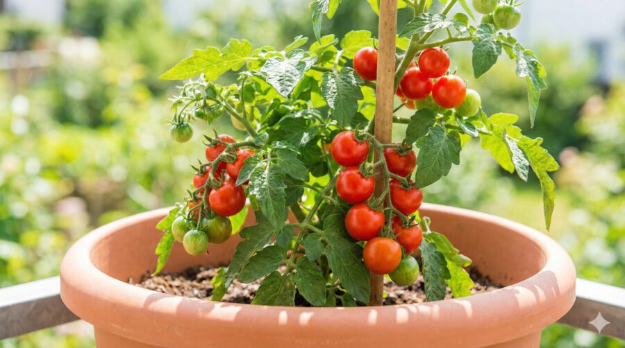 ミニトマトをプランターで育てるコツと注意点