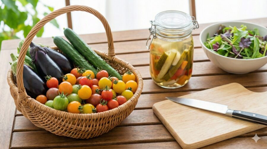 収穫後の活用法：レシピと保存方法