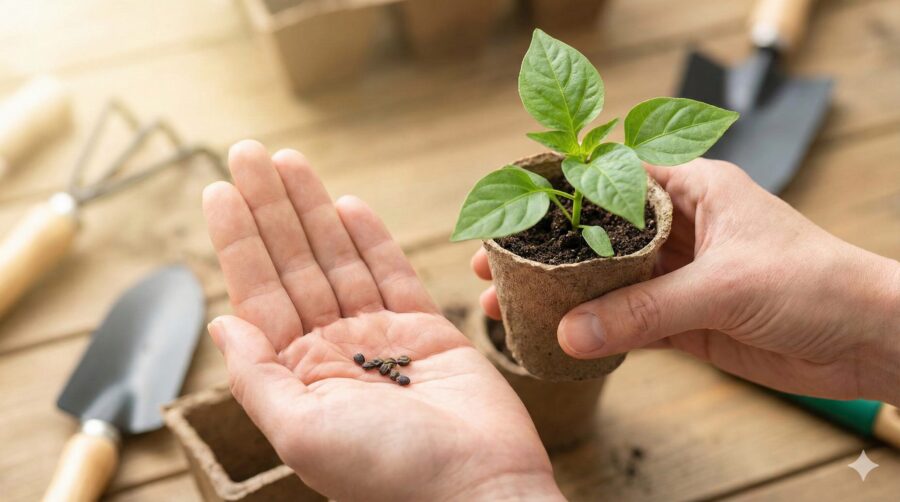 種から？苗から？初心者に最適な選び方とは