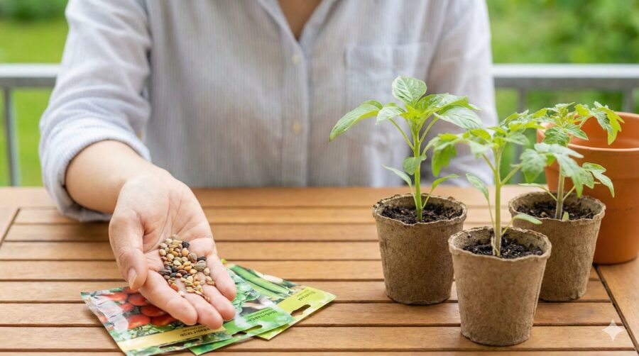 11月に植える野菜:種から育てる?苗から育てる?