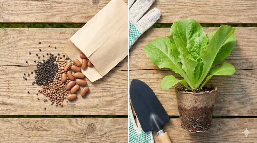 種と苗、どちらを選ぶべきか?【初心者向け】