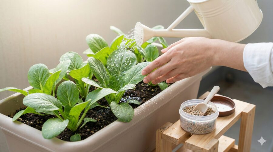 水やりと肥料:季節に合わせた管理のポイント