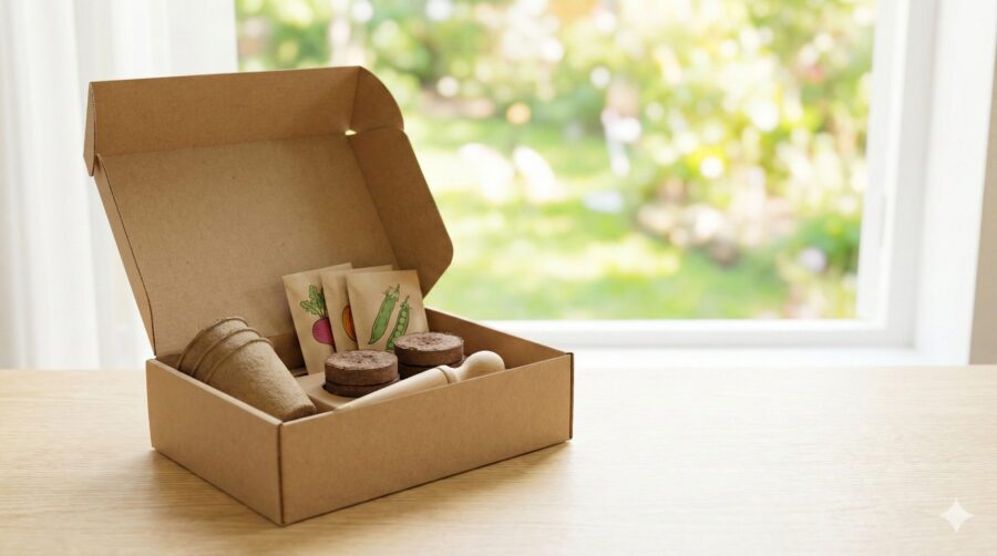 栽培キットで手軽にスタート！