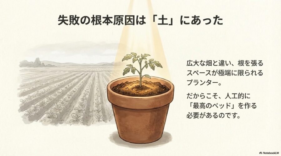 初心者こそトマトの土づくりにこだわるべき