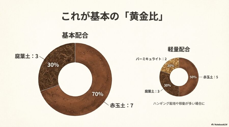 トマトの土づくりに最適な黄金比と配合
