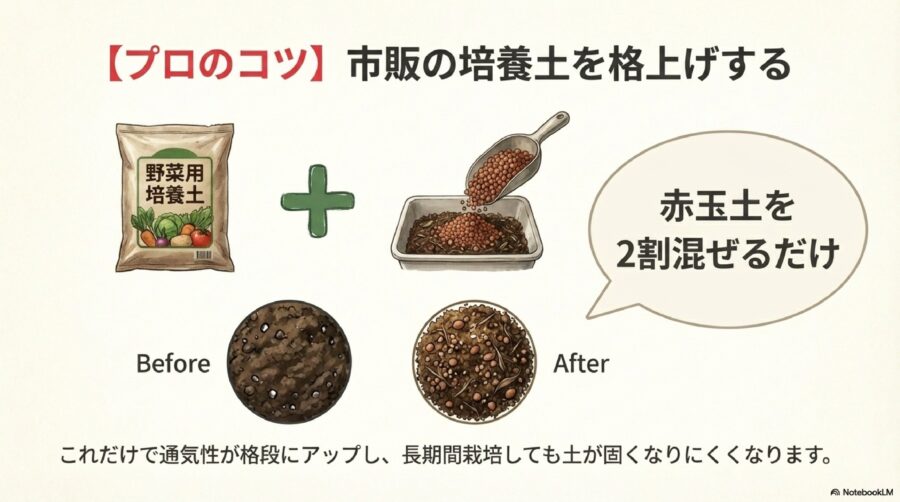 トマトの土作りをプランターで実践する手順