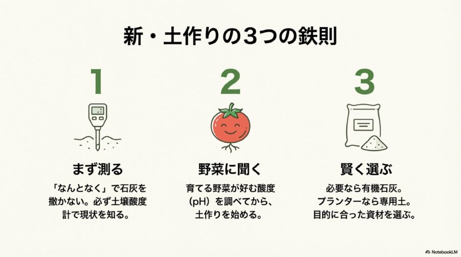 苦土石灰が必要ない野菜で賢く栽培