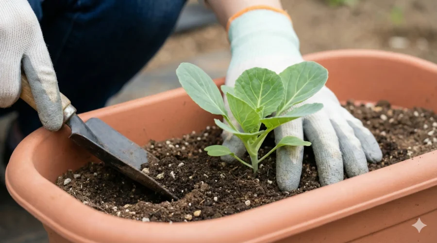 キャベツのプランターの育て方！初心者でも失敗しないコツを解説