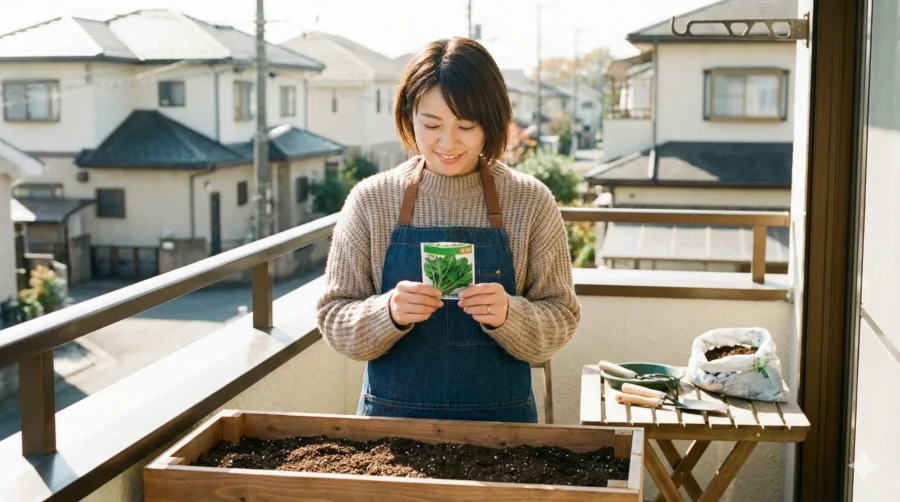 初心者向け！プランターでのホウレンソウの育て方準備